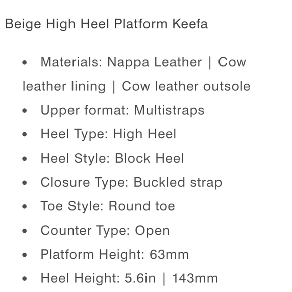 Schutz Keefa High Double Platform Sandals In Caramel Tan Nude Leather Sz 11 - Picture 6 of 12